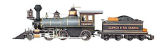 Bachmann 81488 D&RG 2-6-0 Locomotive w/Lights and Smoke