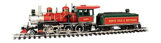 Bachmann 91805 Christmas - NP&S® #1225 4-6-0 w/Lights and Smoke (DCC and Sound Ready)