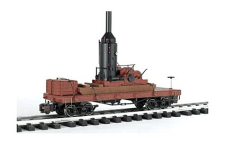 Bachmann 95699 20' Log Car w/Log Skidder