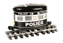 Bachmann 96286 Police Eggliner w/Flashing Roof Light