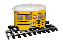 Bachmann 96288 School Bus Eggliner with flashing roof light