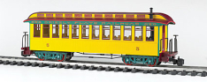 Bachmann 97205 Grizzly Flats Coach w/Metal Wheels and Lights