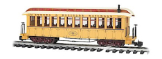 Bachmann 97207 Jackson Sharp Coach (Eureka & Palisade) w/Metal Wheels and Lights