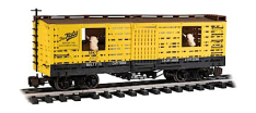 Bachmann 98708 Missouri-Kansas-Texas™ Animated Stock Car w/Cattle