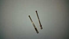 Gold Flags for LGB Steam Locos, 2 pieces (see description)