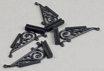 30031 Roof Supports for LGB Passenger Cars, 4 Pieces