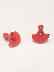 Red Crank for Side Rods on LGB Locomotives, 2 Pieces (see description)