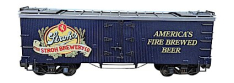 Delton 4258 Stroh's Brewery Box Car (dark blue), Collection Item