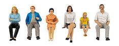 Pola 331508 Seated group, 6 Figures