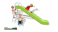 Prehm 500215 Slide with 3 Children, 1/24 Scale