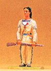 Preiser 54961 Winnetou, Holding Decorated Rifle, Collection Item