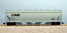 USA Trains R14114 4 Bay Center Flow Hopper, Norfolk Southern