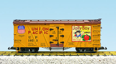 USA Trains R15021A Union Pacific/Jolly Boy Apples (#1053) - Yellow/BC Red