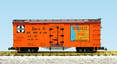 USA Trains R15022 Santa Fe/Seacoast Apples (#412516) - Orange/BC Red