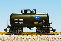 USA Trains R15204 GATX Beer Can Tank Car, Die-Cast Metal Couplers