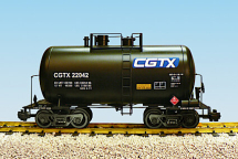 USA Trains R15214 Canadian General Transport Beer Can Tank Car, Die-Cast Metal Couplers