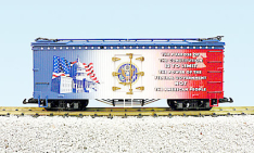 USA Trains R16000 "Purpose of the Constitution" Patriotic Car