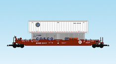 USA Trains R17110 BNSF - Brown w/Containers (#1)