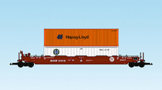 USA Trains R17111 BNSF - Brown w/Containers (#2)