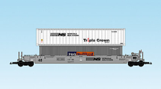 USA Trains R17120 Norfolk Southern - Gray w/Containers (#3)