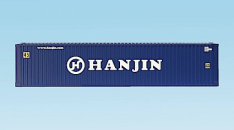 USA Trains R1724C Hanjin 45' Intermodal Shipping Container w/Corrugated Sides