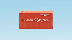 USA Trains R1731A Hamburg 20'  Intermodal Shipping Container w/Corrugated Sides