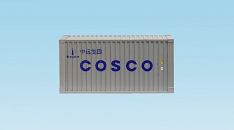 USA Trains R1733A Cosco 20'  Intermodal Shipping Container w/Corrugated Sides