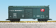 USMC Ordinance Simulated Steel Box Car - Green