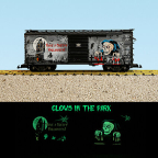 USA Trains R19143 Glow In The Dark Creepy Halloween Box Car - Black