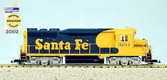 USA Trains R22451 GP30 Diesel Loco  Santa Fe, Blue/Yellow