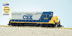 USA Trains R22454 CSX - Blue/Yellow/Gray