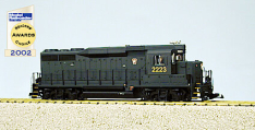 USA Trains R22457 GP30 Diesel Loco, Pennsylvania, Brunswick Green