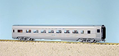 USA Trains R31001 Santa Fe "Super Chief" Coach #1, Stainless Steel