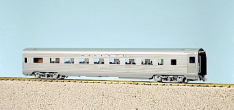 USA Trains R31002 Santa Fe "Super Chief" Coach #2 - Stainless Steel