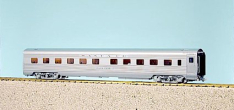 USA Trains R31015 California Zephyr Sleeper #2, Stainless Steel