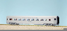 USA Trains R31012 California Zephyr Coach #2, Stainless Steel