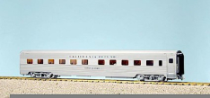 USA Trains R31013 California Zephyr Diner, Stainless Steel