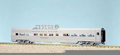 USA Trains R31019 Corrugated Aluminum Passenger Car, California Zephyr Vista Dome #4