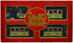 LGB 20529 G Scale Green Schweiger 150 Years of German Railways Set, Collection Item