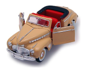 1941 Welly - Chevy Special Deluxe Convertible (1:24 Assorted Colors)