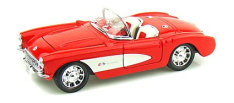 Chevrolet Corvette Convertible, 1957, 1/24 scale, Assorted Colors