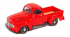 Ford F-1 Pickup Truck (1948, 1:25, Red)