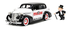 1939 Chevy Master Deluxe w/Mr. Monopoly Figure, 1/24 Scale