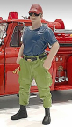 American Diorama 76421 Firefighter - Off Duty